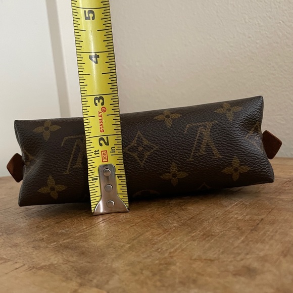 Louis Vuitton Cosmetic Pouch PM Monogram Canvas Travel Pouchette Clutch M47515 - Picture 9 of 12
